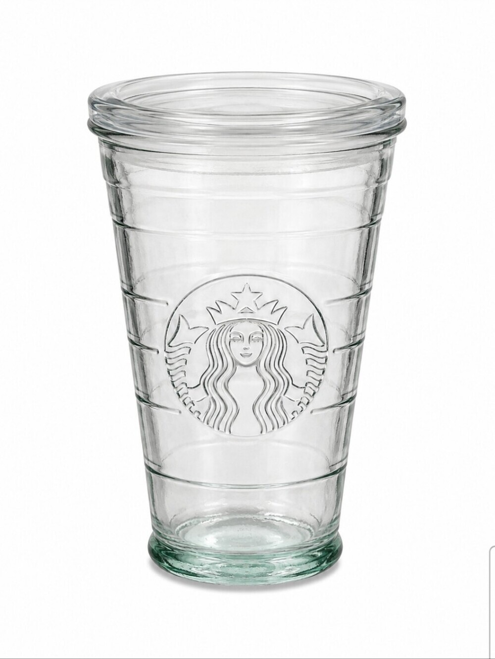 Starbucks Clear Recycled Glass 16 fl oz Cold Beverage Tumbler